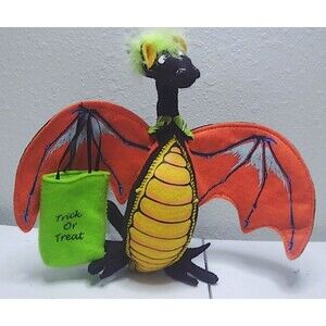 2016 Annalee Halloween Trick Or Treat Dragon 8in Plush Doll Rare